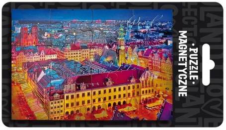 Magnes puzzle Wrocław ILP-MAG-PUZZ-WR-01