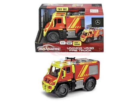 Majorette Straż pożarna Unimog 13cm