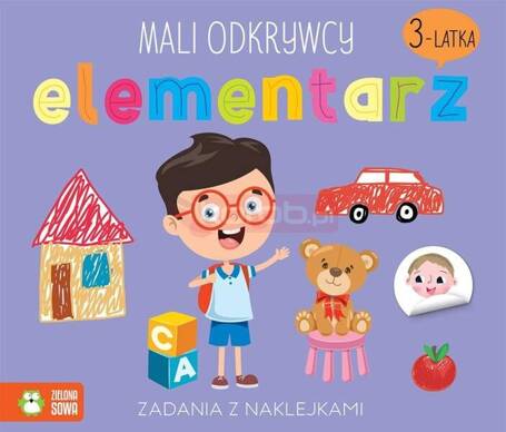 Mali odkrywcy. Elementarz 3-latka