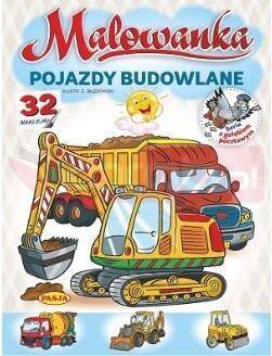 Malowanka - Pojazdy budowlane