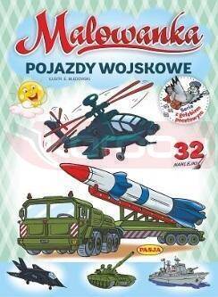 Malowanka - Pojazdy wojskowe