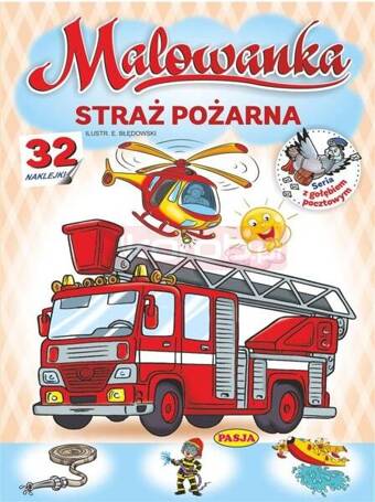 Malowanka - Straż pożarna