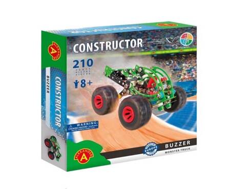 Mały Konstruktor - Buzzer Monster Truck ALEX