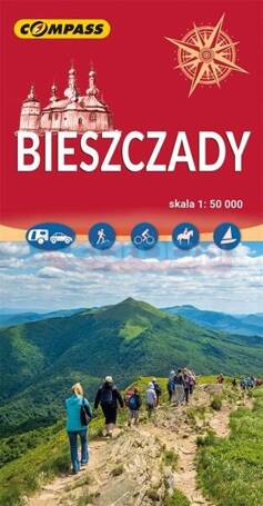 Mapa - Bieszczady 1:50 000