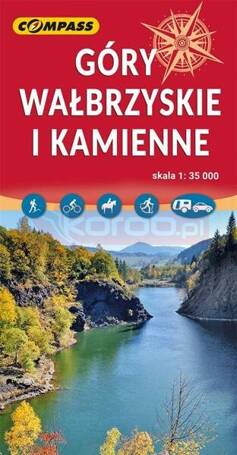 Mapa - Góry Wałbrzyskie i Kamienne 1:35 000