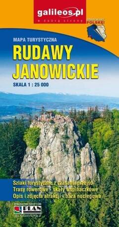 Mapa - Rudawy Janowickie 1:25 000