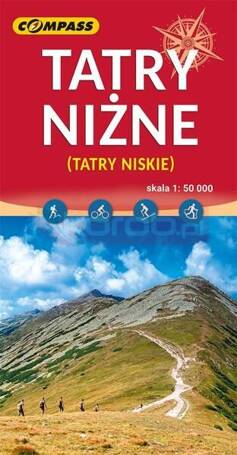 Mapa - Tatry Niżne (Tatry Niskie) 1:50 000