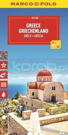 Mapa drogowa Grecja 1:350 000