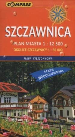 Mapa kieszonkowa - Szczawnica 1:12 500