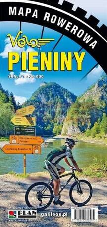 Mapa rowerowa - Pieniny 1: 30 000 w.2024