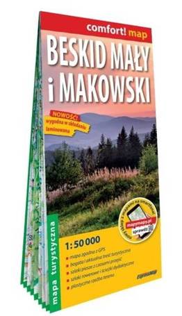 Mapa tur. -Beskid Mały i Makowski 1:50 000 lam