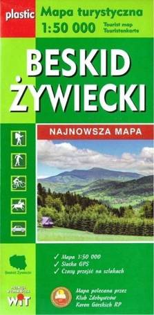 Mapa turystyczna - Beskid Żywiecki 1:50 000 WIT