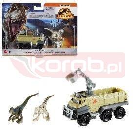 Matchbox Jurassic World Transporter z Welocirapto