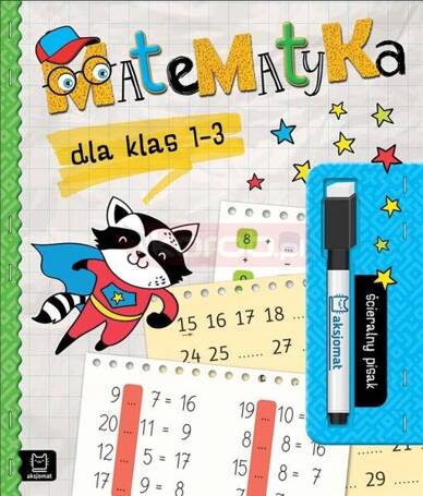 Matematyka dla klas 1-3 ścieralny pisak