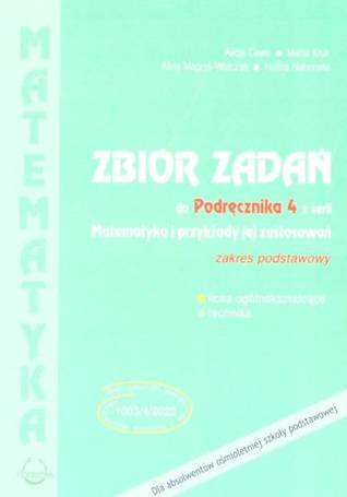 Matematyka i przykłady zast. 4 LO zbiór zadań ZP