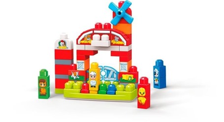 Mega Blocks Building Basics Muzyczna farma Zestaw klocków GCT50