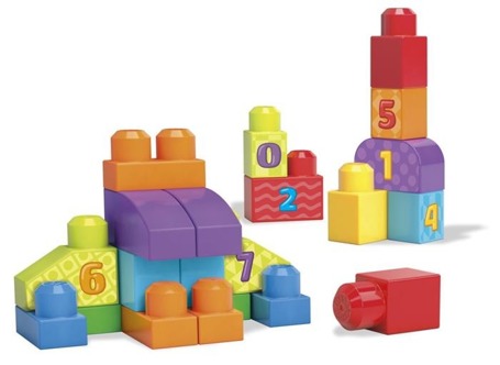 Mega Bloks First Builders Liczymy 1-2-3!