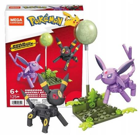 Mega Construx Pokemon Umbreon Espeon klocki HGC21