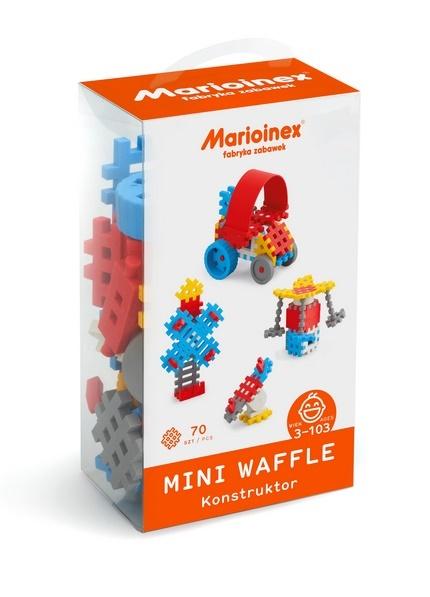 Mini Waffle 70 elementów Konstruktor Chłopiec