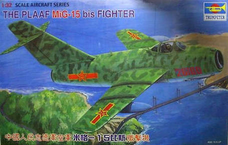 Model do sklejania MIG-15 Bis Fighter 1/32