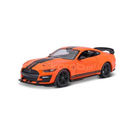 Model kompozytowy 2020 Mustang Shelby GT500 pomarańczowy 1:24