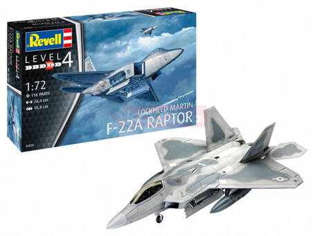 Model plastikowy Lockheed Martin F-22A Raptor