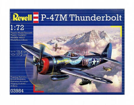 Model plastikowy P-47 Thunderbolt 