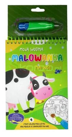 Moja wodna malowanka. Na wsi