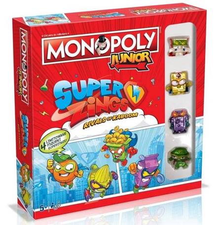 Monopoly Junior Super Zings