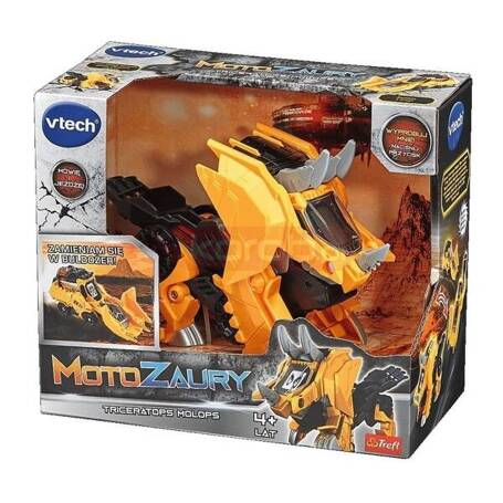 Motozaury - Triceratops Molops Buldożer VTECH