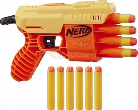 NERF E6973 PISTOLET ALPHA STRIKE FANG QS-4