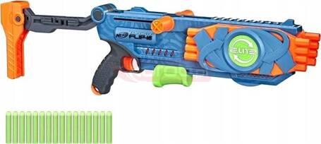 NERF ELITE 2.0 F2551 WYRZUTNIA FLIPSHOTS FLIP-16 + 8 strzałek F2551