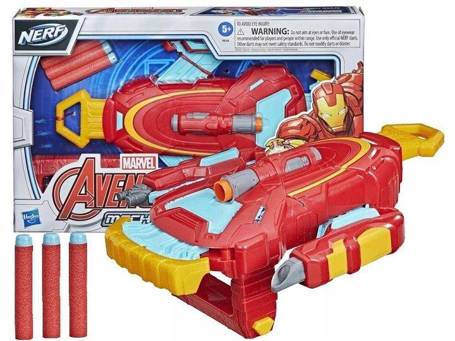 NERF F0266 WYRZUTNIA RĘKAWICA IRON MAN