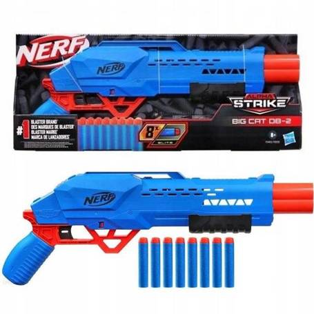 NERF F2463 WYRZUTNIA ALPHA STRIKE BIG CAT