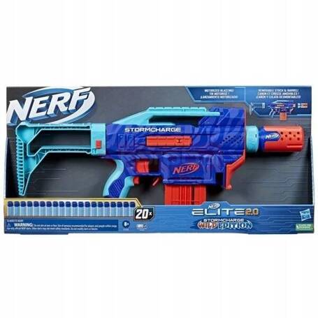 NERF F7376 ELITE 2.0 BLASTER WYRZUTNIA AUTOMATYCZNA STORMCHARGE