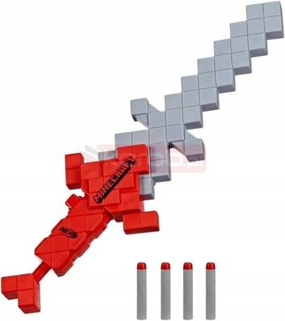 NERF F7597 MINECRAFT MIECZ WYRZUTNIA HEARTSTEALER