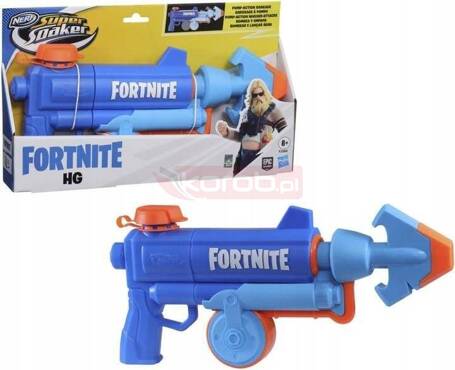 NERF FORTNITE F2560 SUPER SOAKER HG PISTOLET NA WODĘ dla dzieci +8 lat F2560