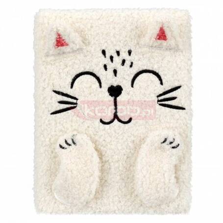 NOTES PLUSZ B6 WHITE CAT STK PBH 6/48