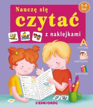 Nauczę się czytać z naklejkami