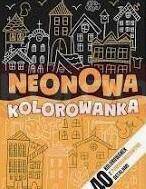 Neonowa kolorowanka pomarańczowa