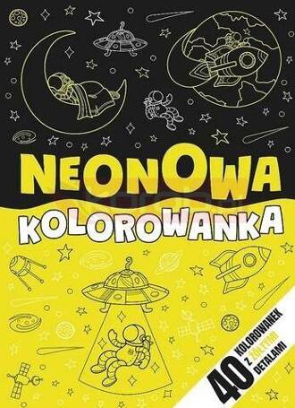 Neonowa kolorowanka żółta