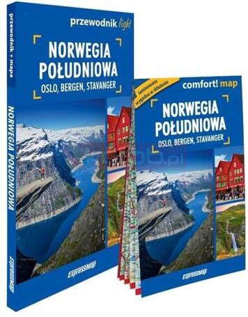 Norwegia light: przewodnik + mapa