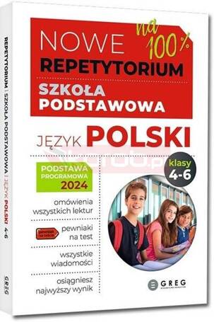 Nowe Repetytorium SP Język polski kl 4-6