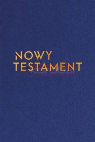 Nowy Testament z paginatorami A5 w.złota