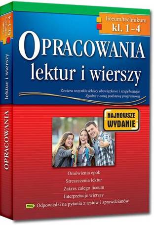 Opracowania LO 1-4 lektur i wierszy w.2020 GREG