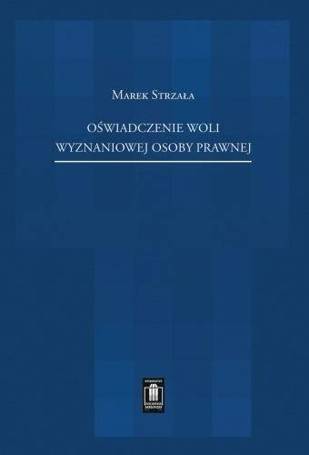 Oświadczenie woli wyznaniowej osoby prawnej