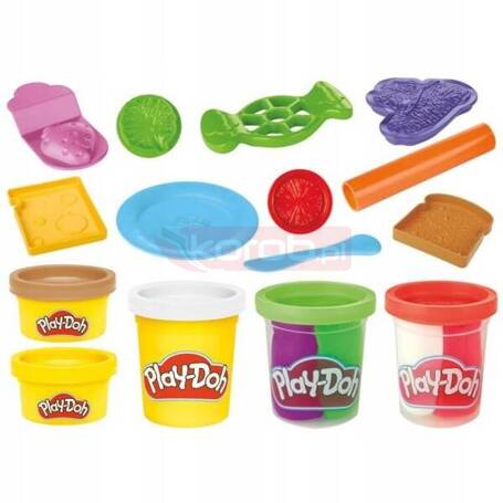 PLAY DOH CIASTOLINA ZESTAW KITCHEN CREATIONS Sandwich Kanapki F5746