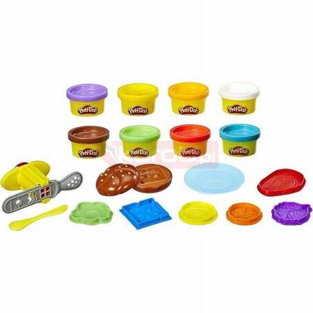 PLAY DOH CLAY CIASTOLINA ZESTAW KUCHENNE KREACJE Burger z frytkami E5472