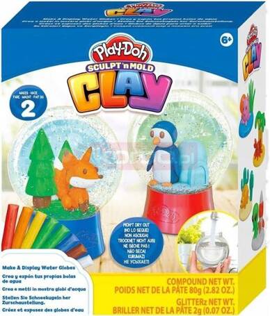 PLAY DOH CLAY CIASTOLINA ZESTAW wodne kule, zestaw dla dzieci +6 lat 0209