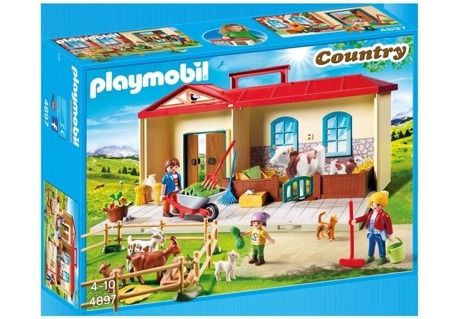 PLAYMOBIL 4897 Przenośne gospodarstwo rolne